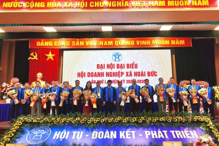 Đại hội đại biểu lần thứ I Hội Doanh nghiệp xã Hoài Đức, nhiệm kỳ 2025–2030 thành công tốt đẹp