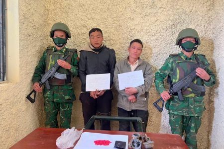 Điện Biên: Bắt giữ 2 đối tượng giấu ma túy trong bộ lọc gió xe máy để qua mặt lực lượng chức năng