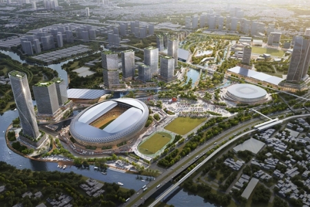 TP. HCM quy hoạch sân vận động 65.000 - 75.000 chỗ tại Khu liên hợp Rạch Chiếc