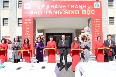 Lâm Đồng: Viện Hàn lâm Khoa học và Công nghệ Việt Nam khánh thành Bảo tàng Sinh học sự sống