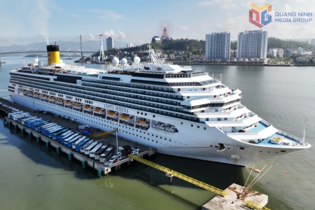 Cảng biển Quảng Ninh ghi dấu mốc tăng trưởng mới