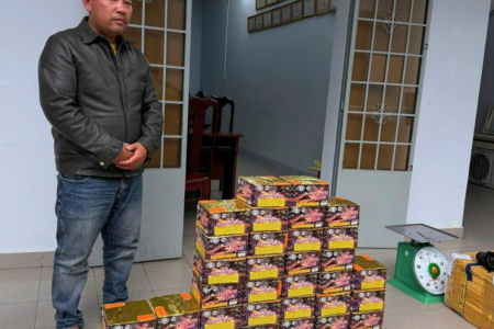 Công an tỉnh Khánh Hòa bắt giữ vụ vận chuyển trái phép pháo nổ