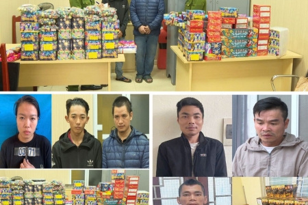 Thanh Hóa: Thu giữ gần 1 tấn pháo nổ trái phép sau 20 ngày ra quân cao điểm