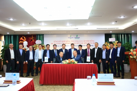 BSR và PETROCONs ký hợp đồng san lấp mặt bằng dự án Nâng cấp mở rộng Nhà máy lọc dầu Dung Quất