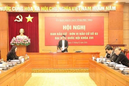 Phú Thọ tăng tốc công tác chuẩn bị cho cuộc bầu cử đại biểu Quốc hội khóa XVI