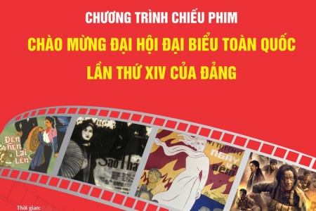 Tuần phim chào mừng Đại hội Đảng lần thứ XIV được tổ chức tại Bắc Ninh từ ngày 17- 23/1/2026