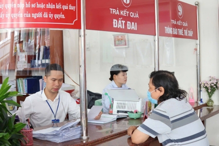 Tây Ninh tiếp nhận, giải quyết thủ tục hành chính trên Hệ thống thông tin của các bộ, ngành Trung ương