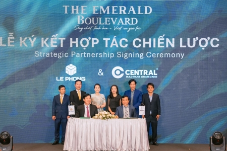 Lê Phong Group ký kết hợp tác chiến lược phát triển dự án The Emerald Boulevard