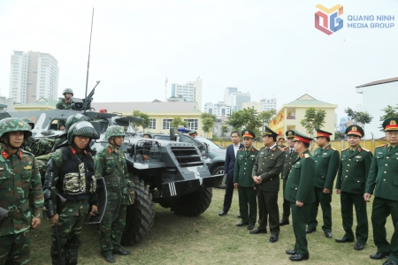 Đoàn công tác số 2 của Hội đồng Bầu cử quốc gia kiểm tra công tác bảo đảm an ninh bầu cử tại Quảng Ninh