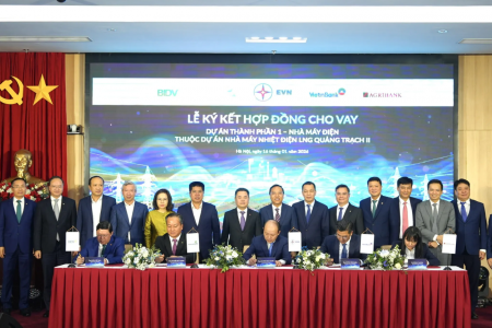 Vietcombank làm đầu mối thu xếp vốn cho Dự án Nhà máy Nhiệt điện LNG Quảng Trạch II