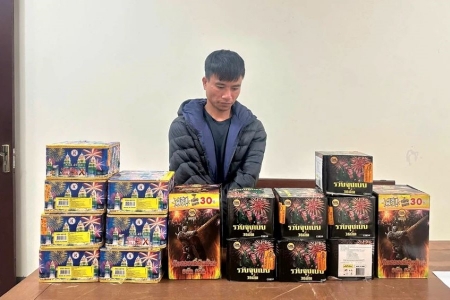 Khởi tố đối tượng từ Hà Tĩnh vào Quảng Trị mua pháo lậu về để sử dụng