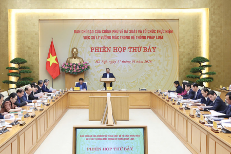 Thủ tướng Phạm Minh Chính chủ trì Phiên họp thứ 7 của Ban Chỉ đạo rà soát, xử lý vướng mắc trong hệ thống pháp luật