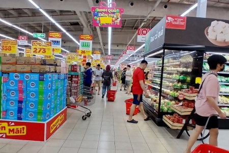 Hà Nội: Siêu thị đồng loạt khuyến mại, kích cầu tiêu dùng dịp Tết Nguyên đán Bính Ngọ 2026