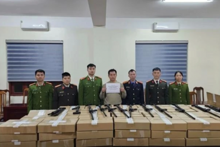 Công an tỉnh Lạng Sơn phát hiện, thu giữ 319 khẩu súng quân dụng