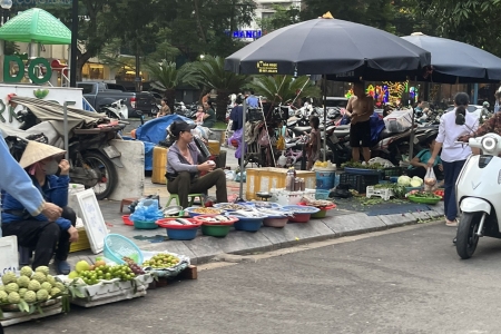 Hà Nội: Có 231 ‘chợ cóc’, điểm kinh doanh tự phát thuộc 52 xã, phường