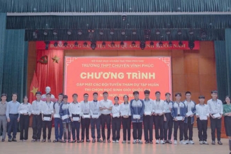 Học sinh Phú Thọ đoạt 11 giải Nhất học sinh giỏi quốc gia năm học 2025 - 2026