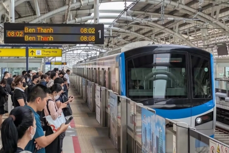 TP. HCM điều chỉnh tiến độ metro Bến Thành - Suối Tiên: Hoàn thành thi công vào quý 4/2026