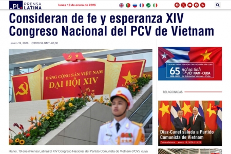 Prensa Latina khai trương chuyên mục về sự kiện trọng đại của Việt Nam