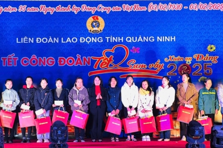 Quảng Ninh: Công đoàn khẳng định vai trò "điểm tựa" vững chắc cho người lao động