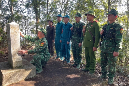Thanh Hóa: Tăng cường tuần tra, ngăn chặn xuất, nhập cảnh trái phép ở khu vực biên giới