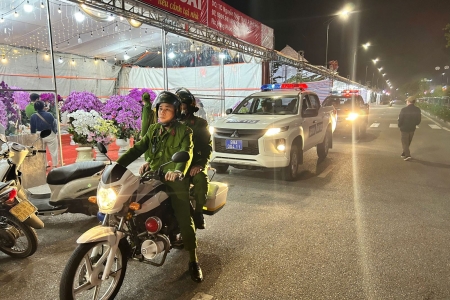 Công an Hưng Yên đảm bảo an ninh trật tự tại khu di tích quốc gia đặc biệt Phố Hiến