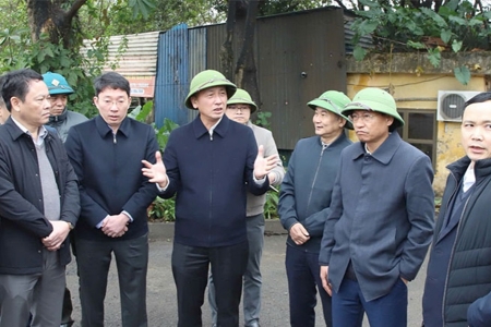 Hưng Yên kiểm tra tiến độ triển khai nhà máy đốt chất thải rắn phát điện tại xã Thái Thụy