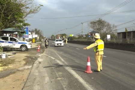 Quảng Trị đồng bộ nhiều giải pháp bảo đảm an toàn giao thông phục vụ Đại hội XIV