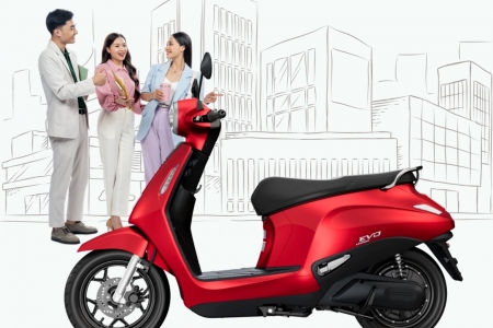 Xe máy điện VinFast Evo lọt tầm ngắm của tài xế công nghệ