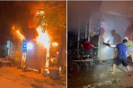 Biểu dương Công an Nghệ An dũng cảm cứu 11 người dân trong vụ cháy lúc rạng sáng