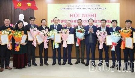 Liên hiệp các Hội Khoa học và Kỹ thuật tỉnh Phú Thọ mở rộng tổ chức, tăng cường hợp tác