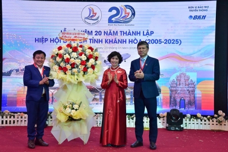 Khánh Hòa: Tổ chức Lễ kỷ niệm 20 năm thành lập Hiệp hội Du lịch (2005–2025)