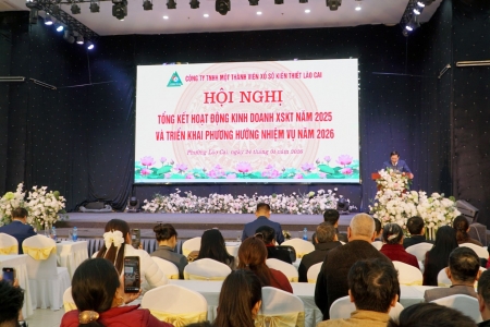 Xổ số Kiến thiết Lào Cai vượt chỉ tiêu năm 2025 với doanh thu hơn 139,5 tỷ đồng