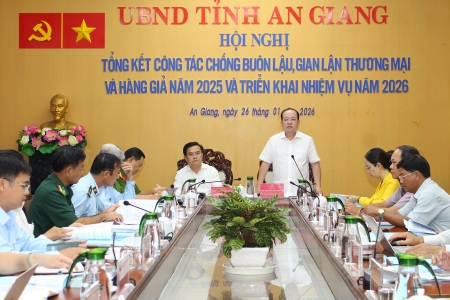 An Giang tổng kết công tác đấu tranh chống buôn lậu, gian lận thương mại và hàng giả năm 2025