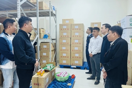 Sở Y tế Thanh Hóa mở cao điểm kiểm tra dược , mỹ phẩm dịp Tết Bính Ngọ 2026
