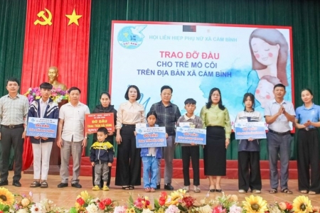 Hà Tĩnh: Thêm nhiều trẻ mồ côi được chắp cánh ước mơ từ chương trình “Mẹ đỡ đầu”