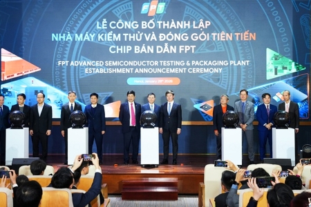 FPT công bố thành lập Nhà máy Kiểm thử và đóng gói tiên tiến chip bán dẫn đặt tại Bắc Ninh