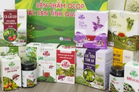 Quảng Trị có 403 sản phẩm OCOP được công nhận