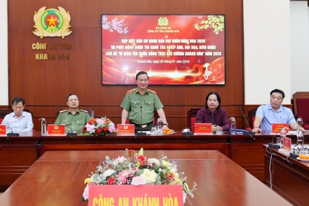 Công an tỉnh Khánh Hòa: Gặp mặt báo chí nhân dịp Xuân Bính Ngọ; Phát động cuộc thi “Vì bình yên cuộc sống trên quê hương Khánh Hòa” năm 2026