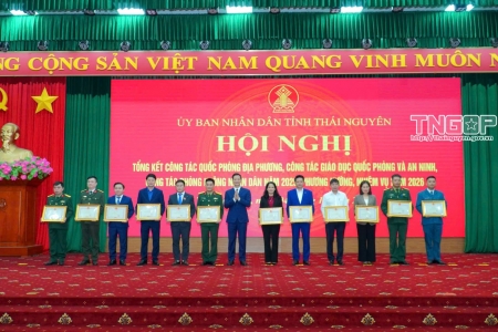 Thái Nguyên tăng cường công tác quốc phòng địa phương năm 2026