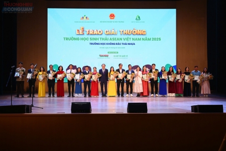 60 trường học đạt giải thưởng Trường học Sinh thái ASEAN Việt Nam năm 2025