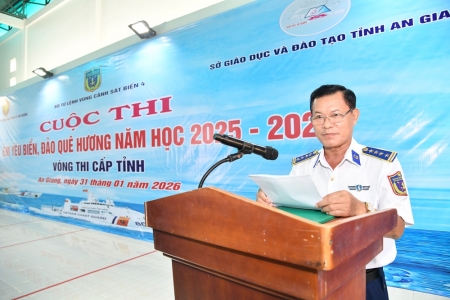 Sôi nổi vòng thi cấp tỉnh cuộc thi “Em yêu biển, đảo quê hương” năm học 2025 - 2026 tại tỉnh An Giang