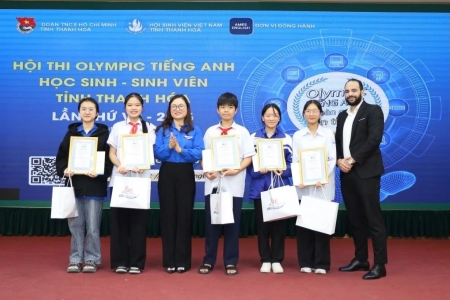 Chung kết hội thi Olympic Tiếng Anh học sinh, sinh viên tỉnh Thanh Hóa lần thứ VII