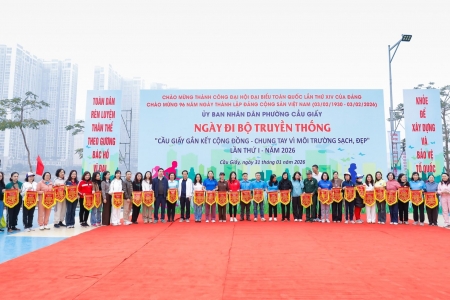 Cầu Giấy gắn kết cộng đồng, lan tỏa lối sống xanh vì môi trường sạch – đẹp