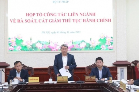 Bộ Tư pháp tiếp tục chú trọng cải cách hành chính năm 2026