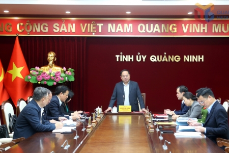 Thường trực Ban Chỉ đạo phòng, chống tham nhũng, lãng phí, tiêu cực tỉnh Quảng Ninh họp thường kỳ tháng 1