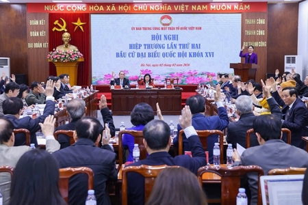 Hội nghị hiệp thương lần hai thống nhất danh sách 217 ứng cử viên Quốc hội khóa XVI