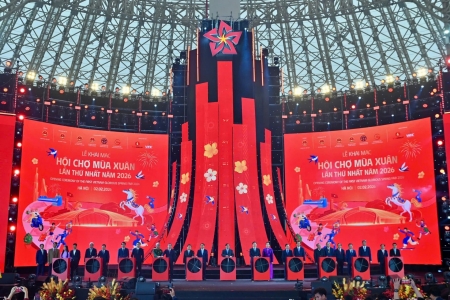 “Thanh Hóa: Sắc Xuân hội nhập - Sản vật xứ Thanh” tại Hội chợ Mùa Xuân lần thứ nhất năm 2026