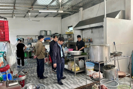 Hải Phòng: Xã Hà Đông kiểm tra an toàn thực phẩm dịp Tết Nguyên đán