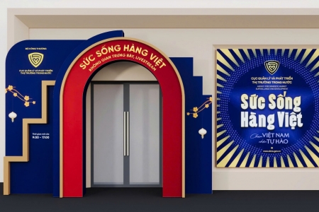 Không gian tôn vinh Hàng Việt tại phố hàng hiệu - Tràng Tiền, Hà Nội