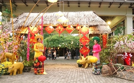 Đà Nẵng: Tái hiện làng trong phố “Phiên chợ ngày Tết” Xuân Bính Ngọ 2026